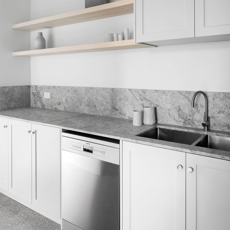 Governo di stoccaggio su ordinazione della stanza di lavanderia con la luce Gray Shaker Modern Bathroom Vanity del lavandino