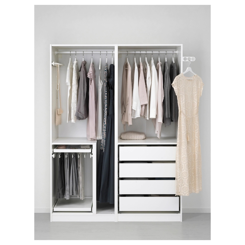 Matte White Cream Flat Panel lacca lo stoccaggio della camera da letto del panno del gabinetto del guardaroba del portello scorrevole