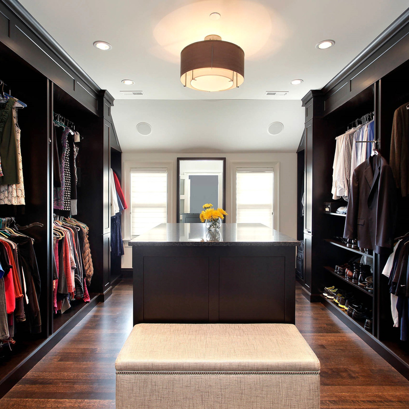 Grey Black Solid Wood Walk classico montato nell'organizzatore Wardrobe Box Shelf del gabinetto