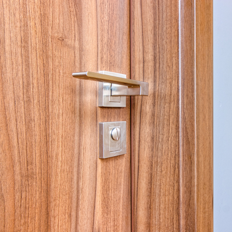 Porte di legno di verniciatura composite della lacca di colore bianco interno