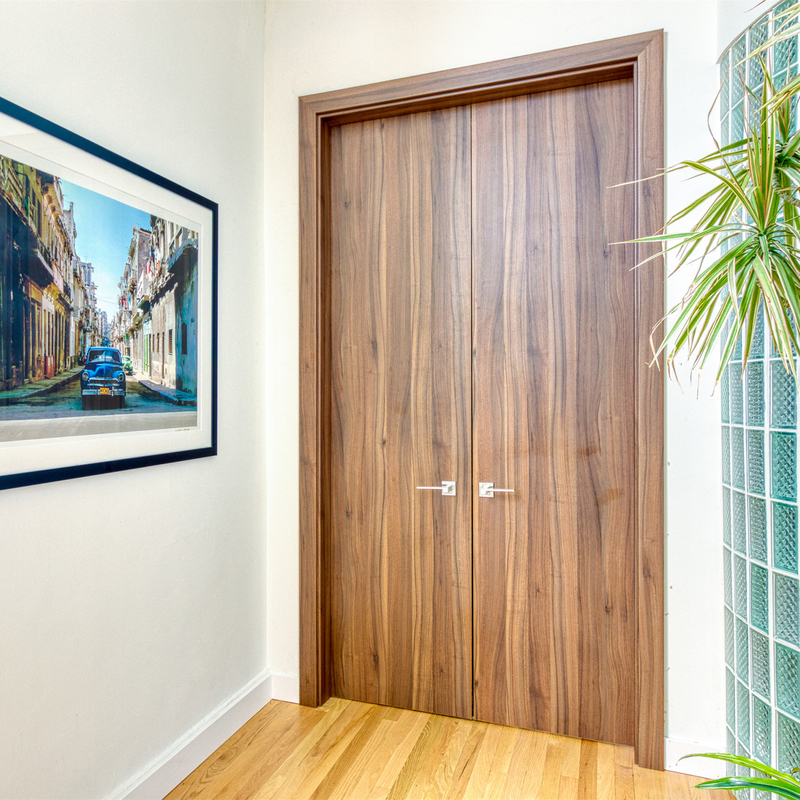 Porte di legno di verniciatura composite della lacca di colore bianco interno
