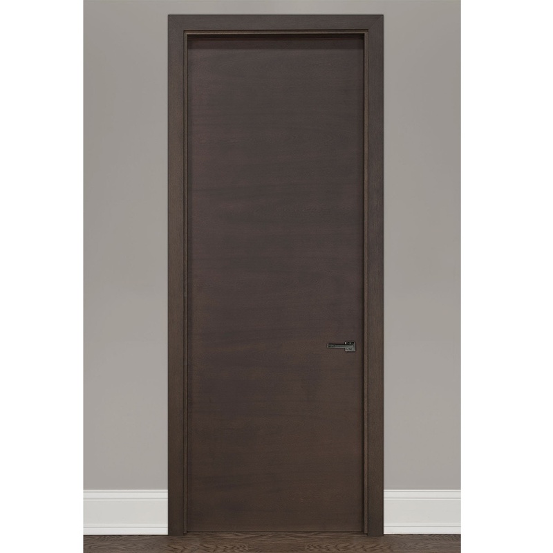 Serratura beige di Grey Melamine Interior Door With delle porte dell'OEM della camera da letto durevole di legno interna del pannello