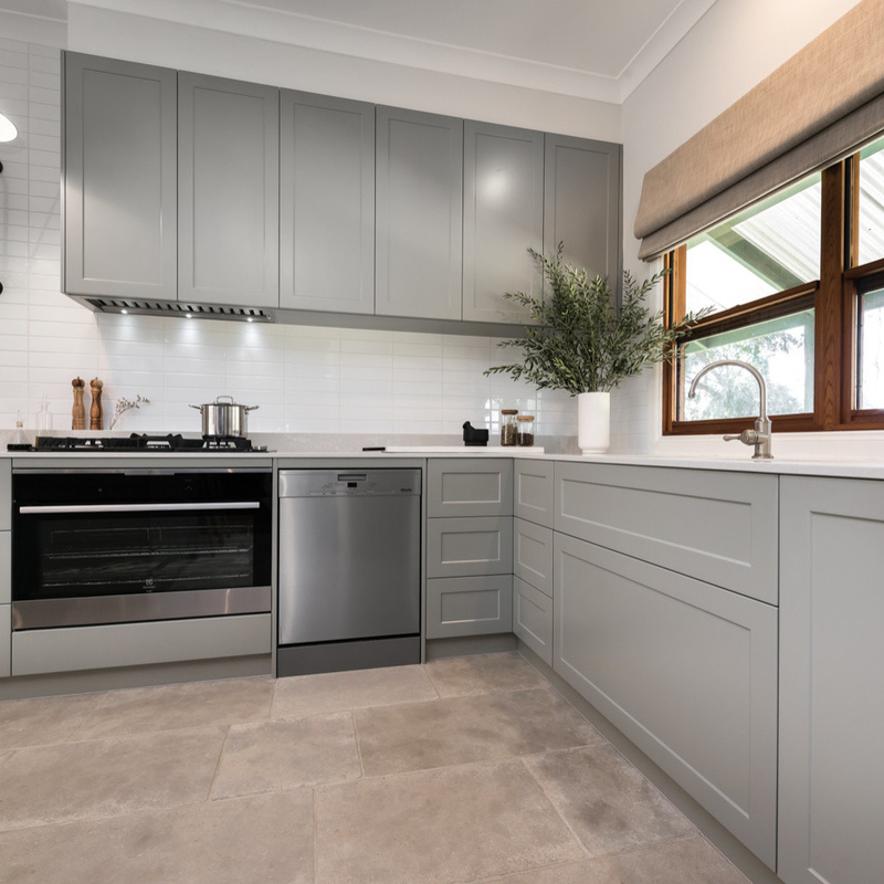 Focus On Cabinet Design Modulare Cucine Moderni USA Grey Shaker Armadio Per Ingrosso